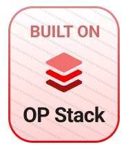 Built on OP Stack badge