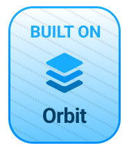 Built on Arbitrum Orbit badge