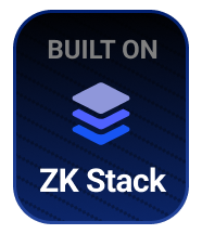 Built on the ZK Stack badge