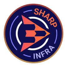 Uses SHARP badge